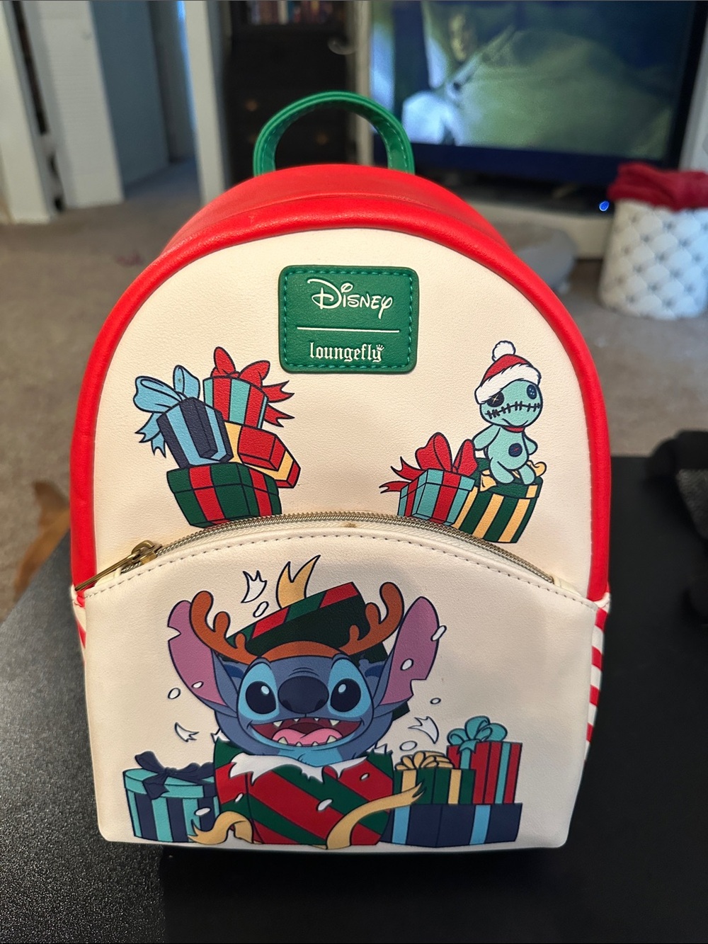 Loungefly Stitch Holiday Mini Backpack